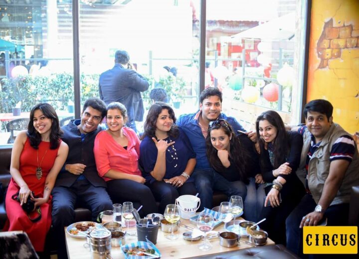 Food bloggers capturing dishes and engaging with the brand during a Restromark Blogger Meetup event