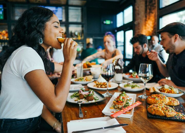 "Restromark team strategizing digital marketing plans for a restaurant brand"