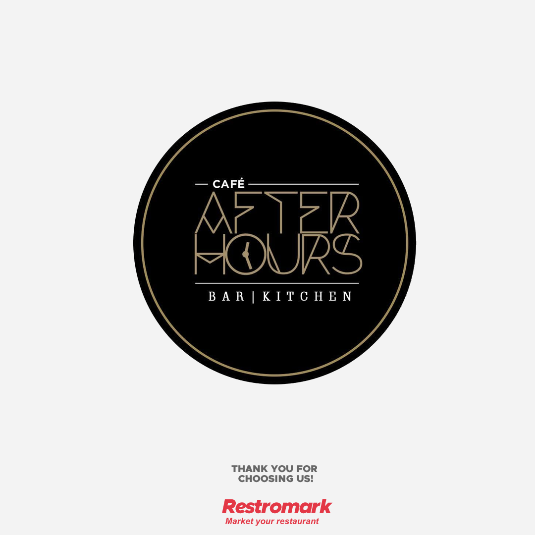 Café After Hours marketing campaign by Restromark in Delhi NCR